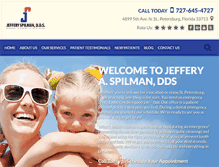 Tablet Screenshot of jefferyspilmandds.com